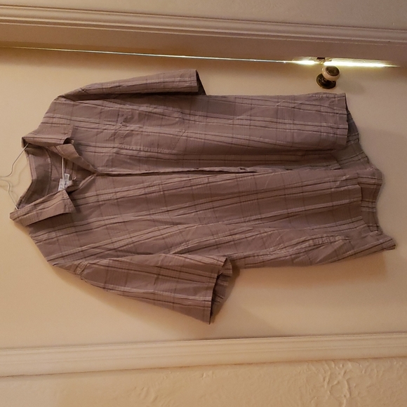 Calvin Klein Jeans Men's Button Down Short Sleeve Shirt Size L - Picture 6 of 10